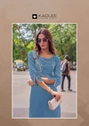 Yashvi By Kadlee Rayon Embroidery Kurti Wholesale Clothing Suppliers In India
